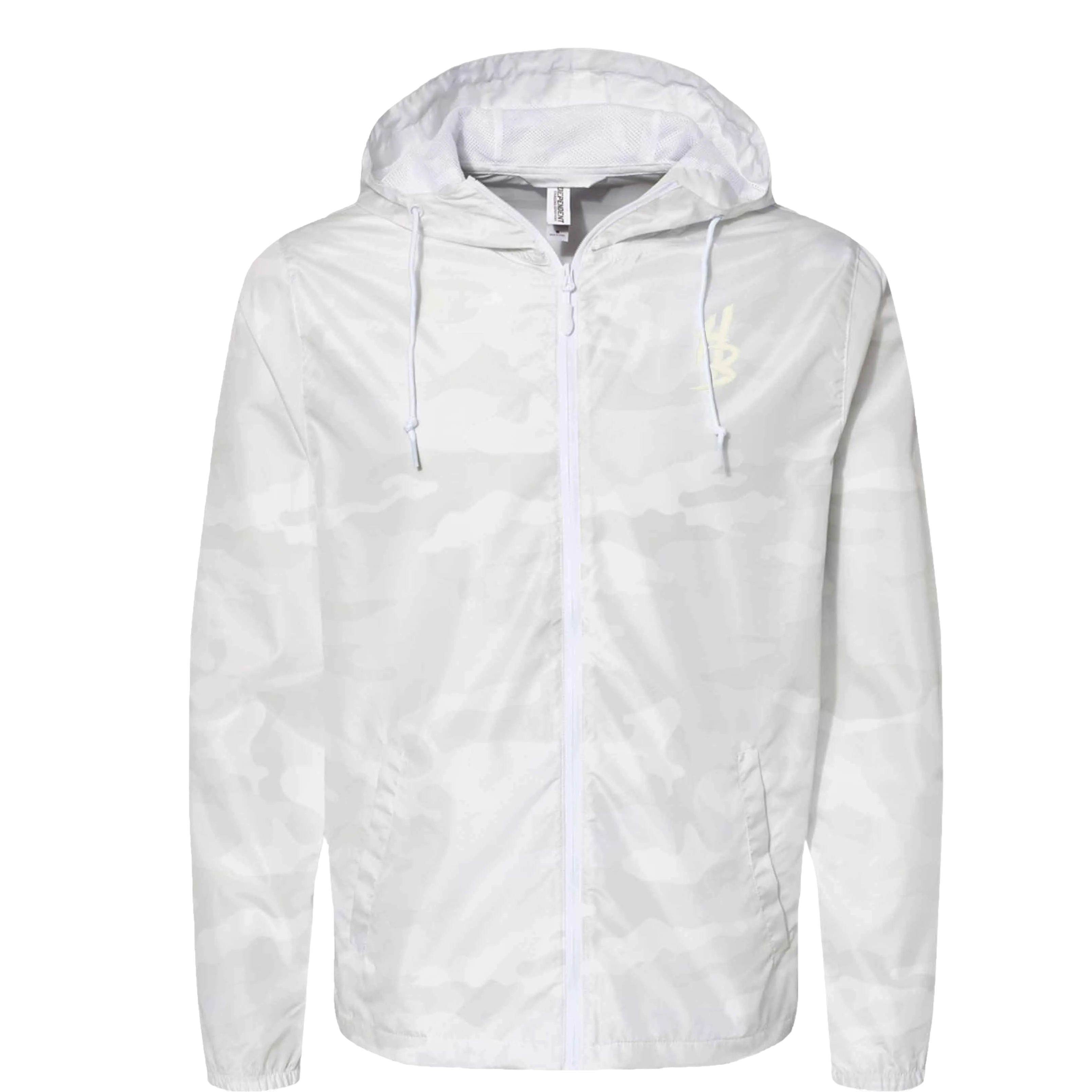 Snow Camo Lightweight Windbreaker