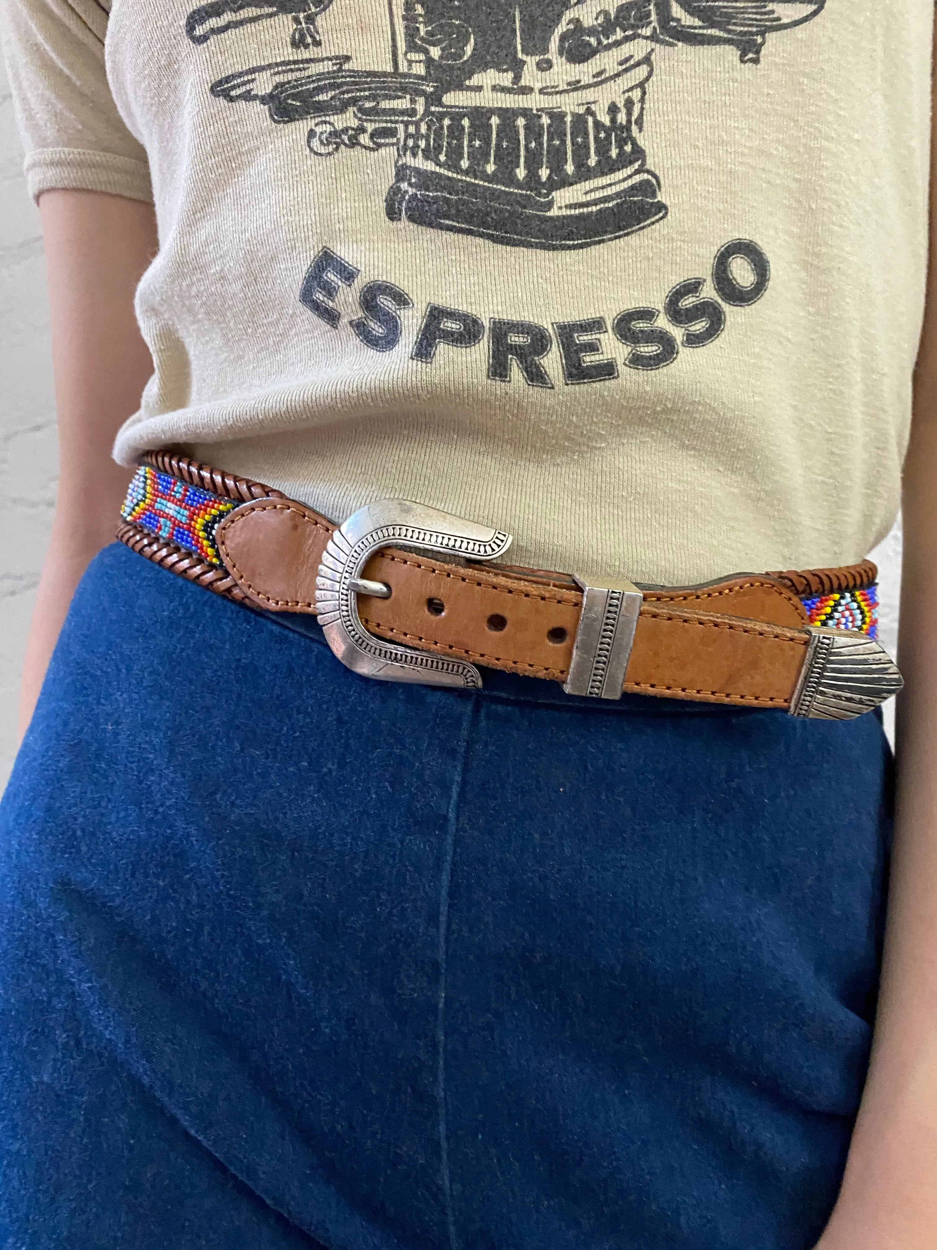 Southwestern Beaded Belt
