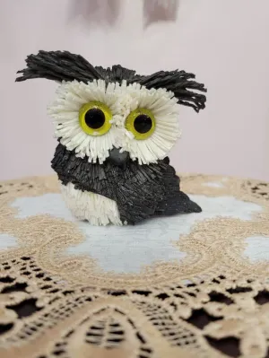 Sparkly Small Owl Figurine