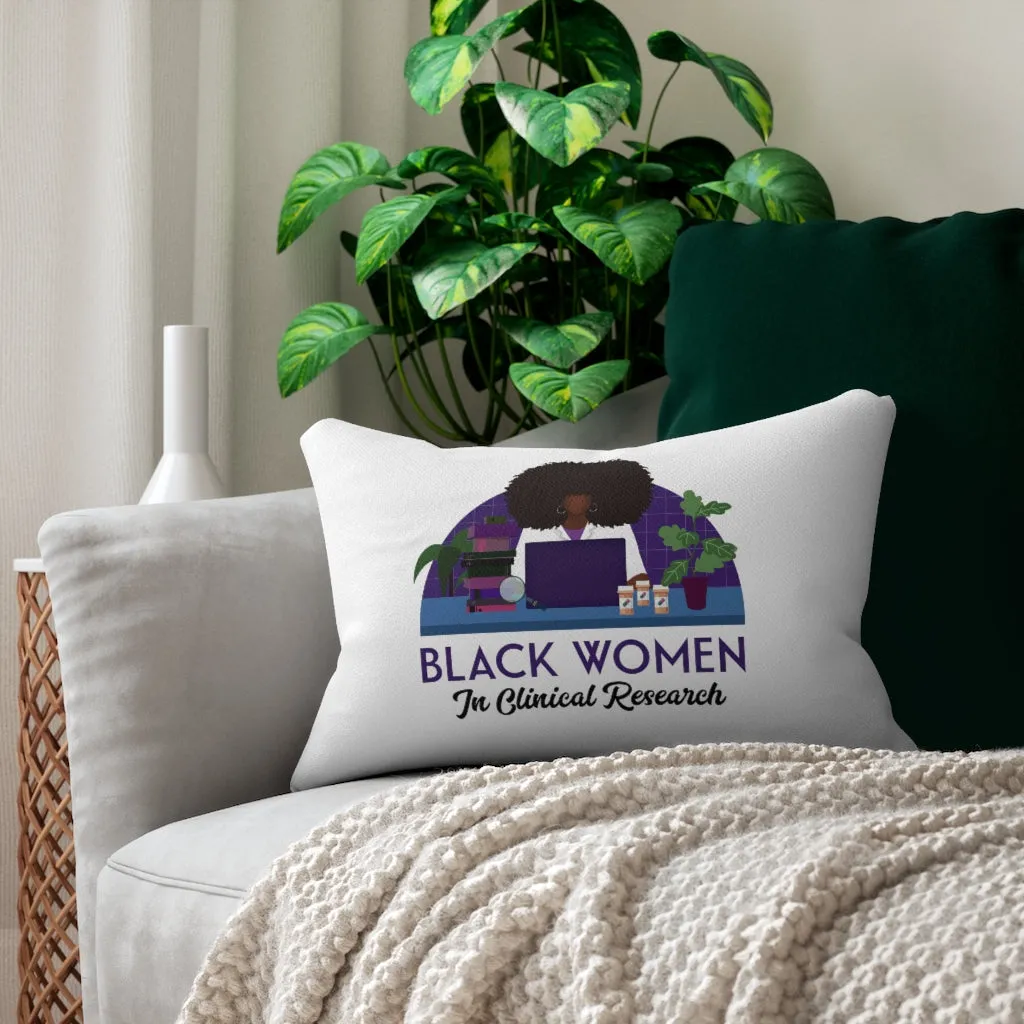 Spun Polyester Lumbar Pillow