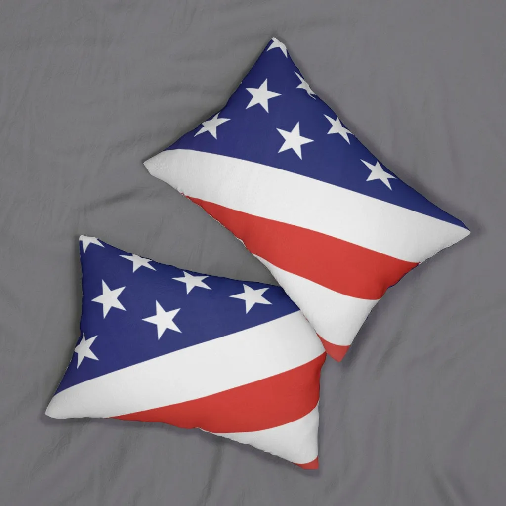Spun Polyester Lumbar Pillow