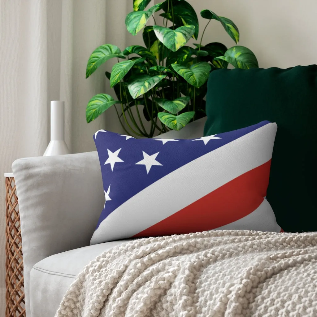 Spun Polyester Lumbar Pillow