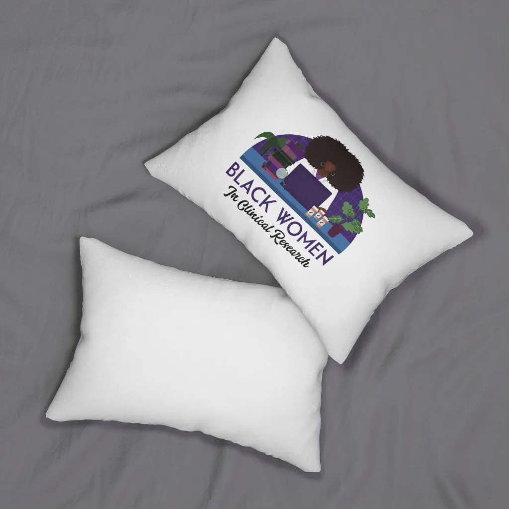 Spun Polyester Lumbar Pillow