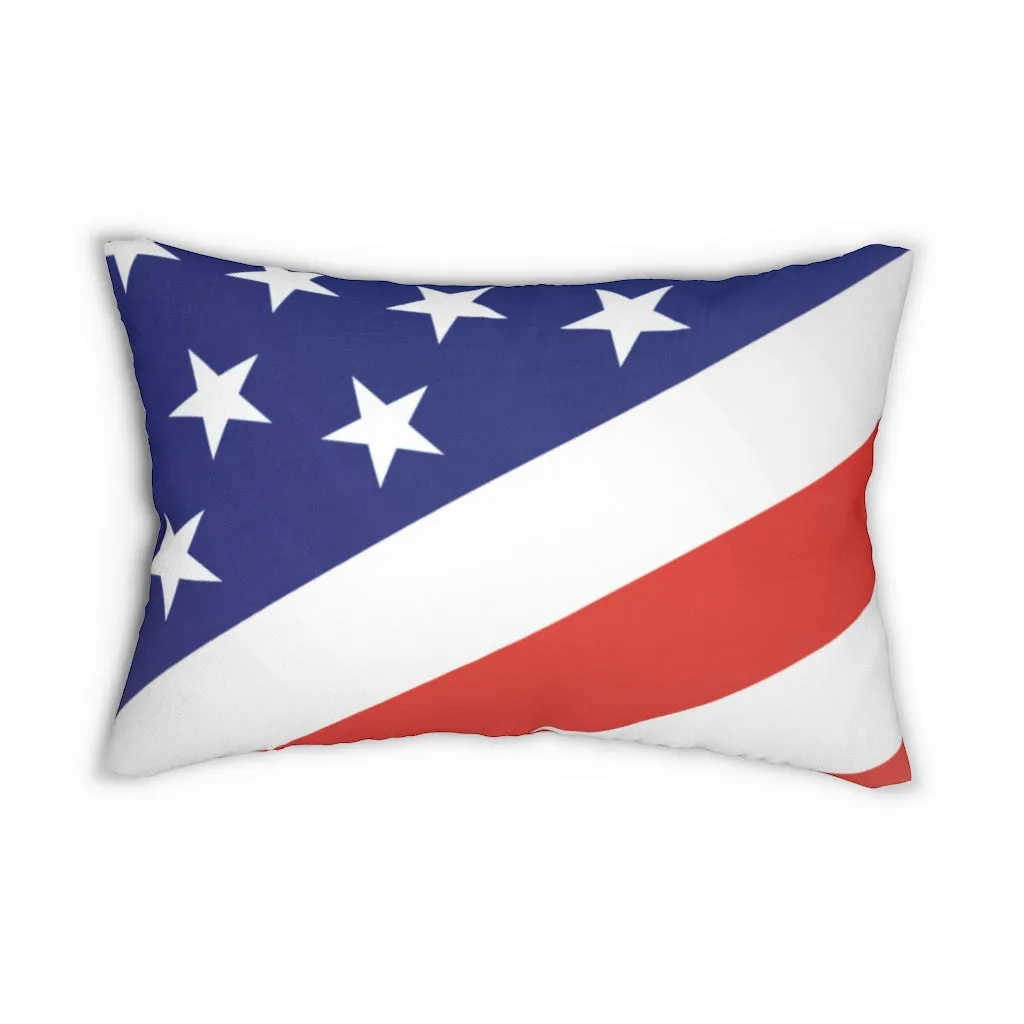 Spun Polyester Lumbar Pillow