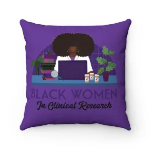 Spun Polyester Square Pillow