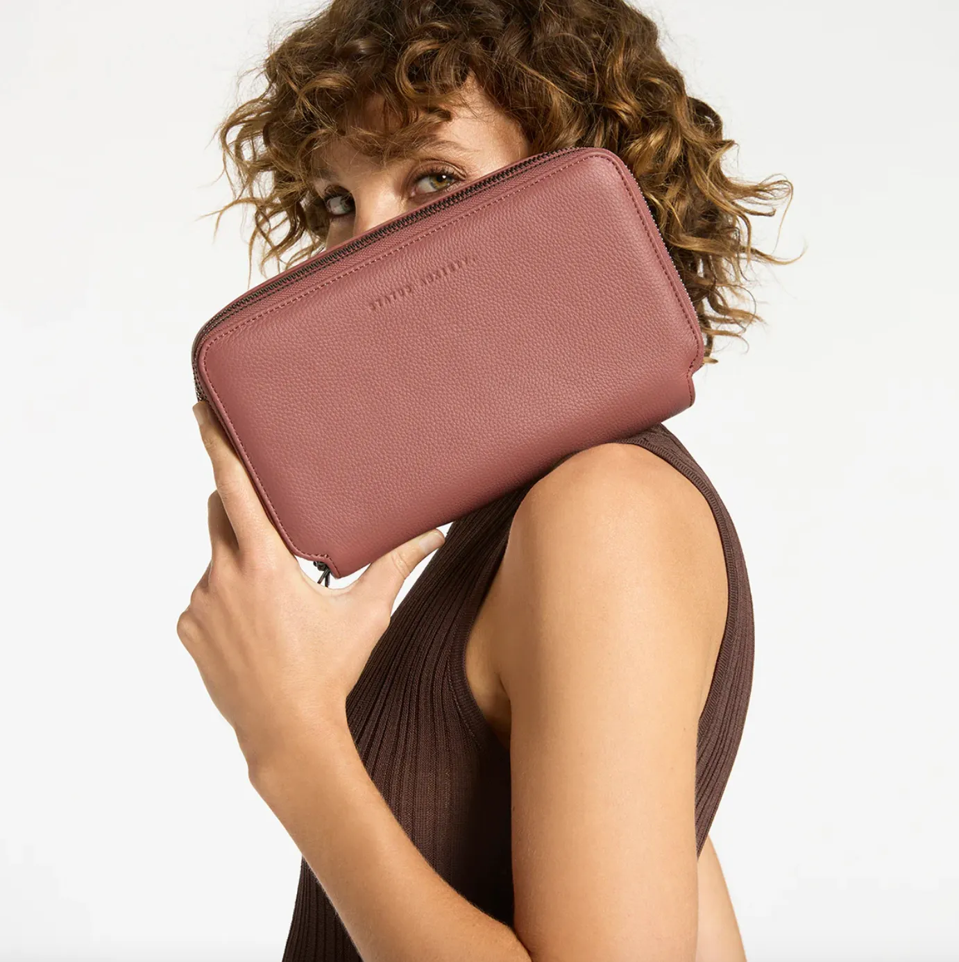 Status Anxiety, Home Soon Wallet | Dusty Rose