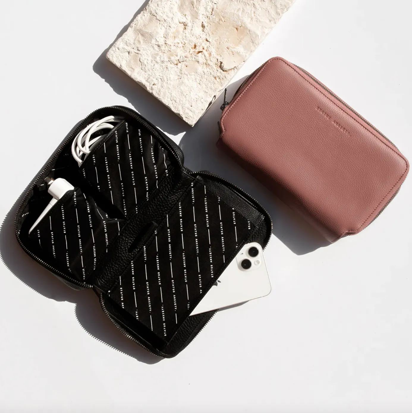 Status Anxiety, Home Soon Wallet | Dusty Rose