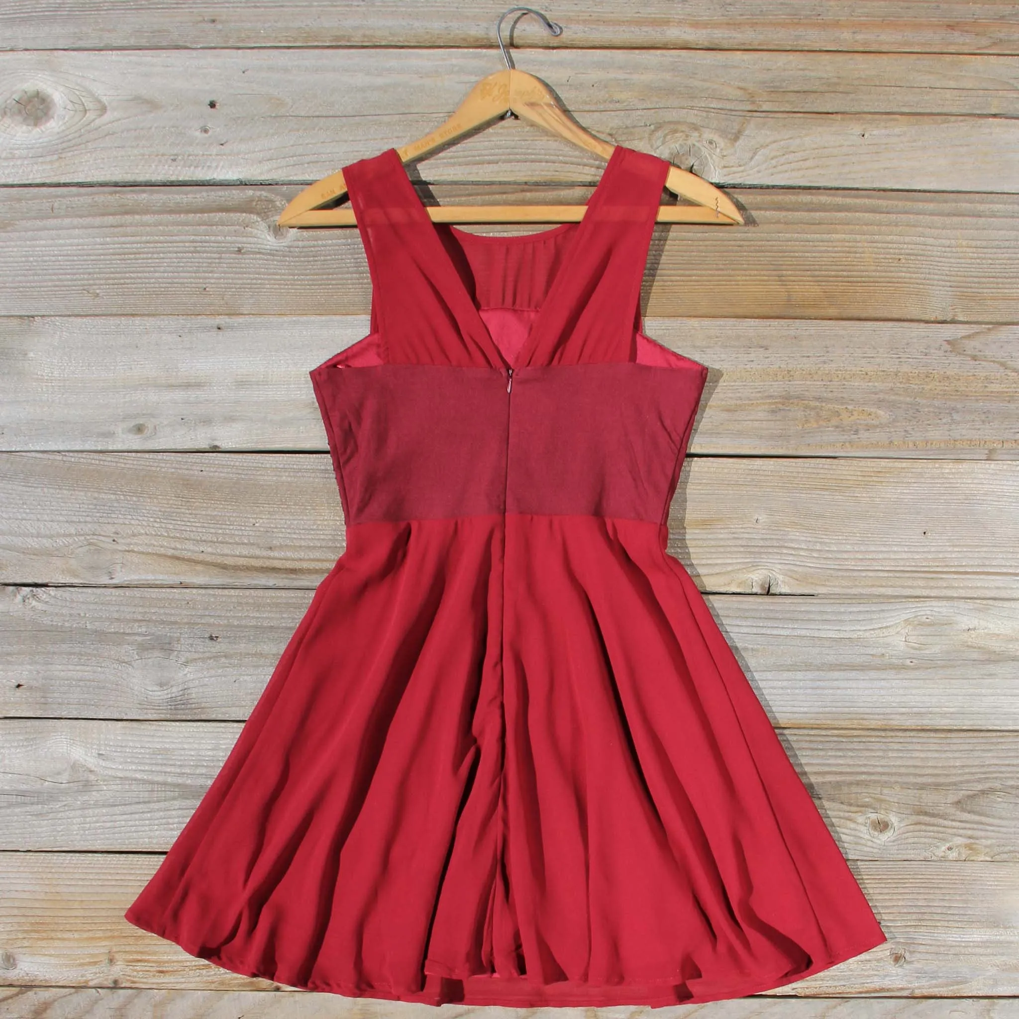 Stone Spell Beaded Dress in Autumn