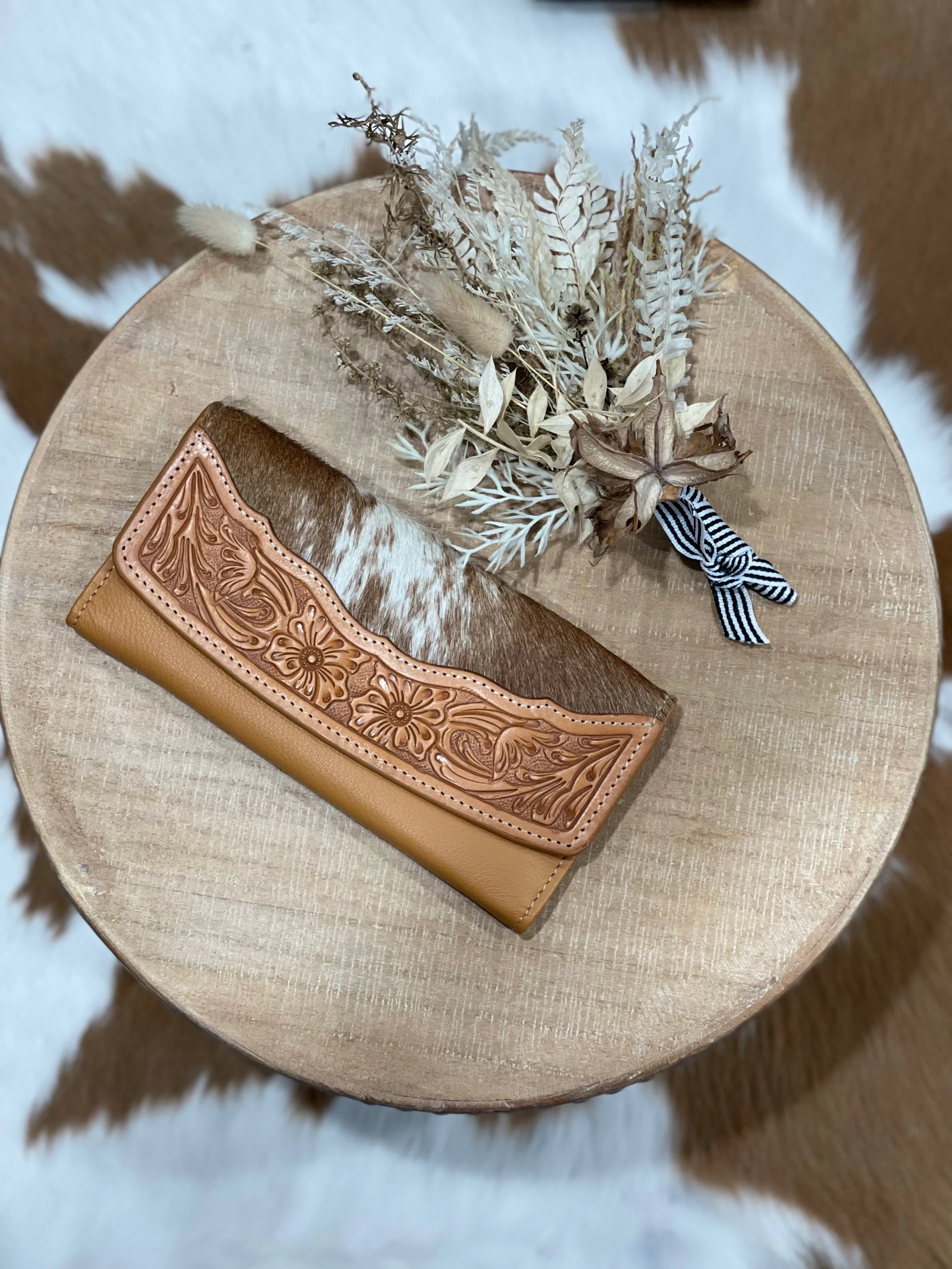 Stonehenge Leather & Cowhide Wallet