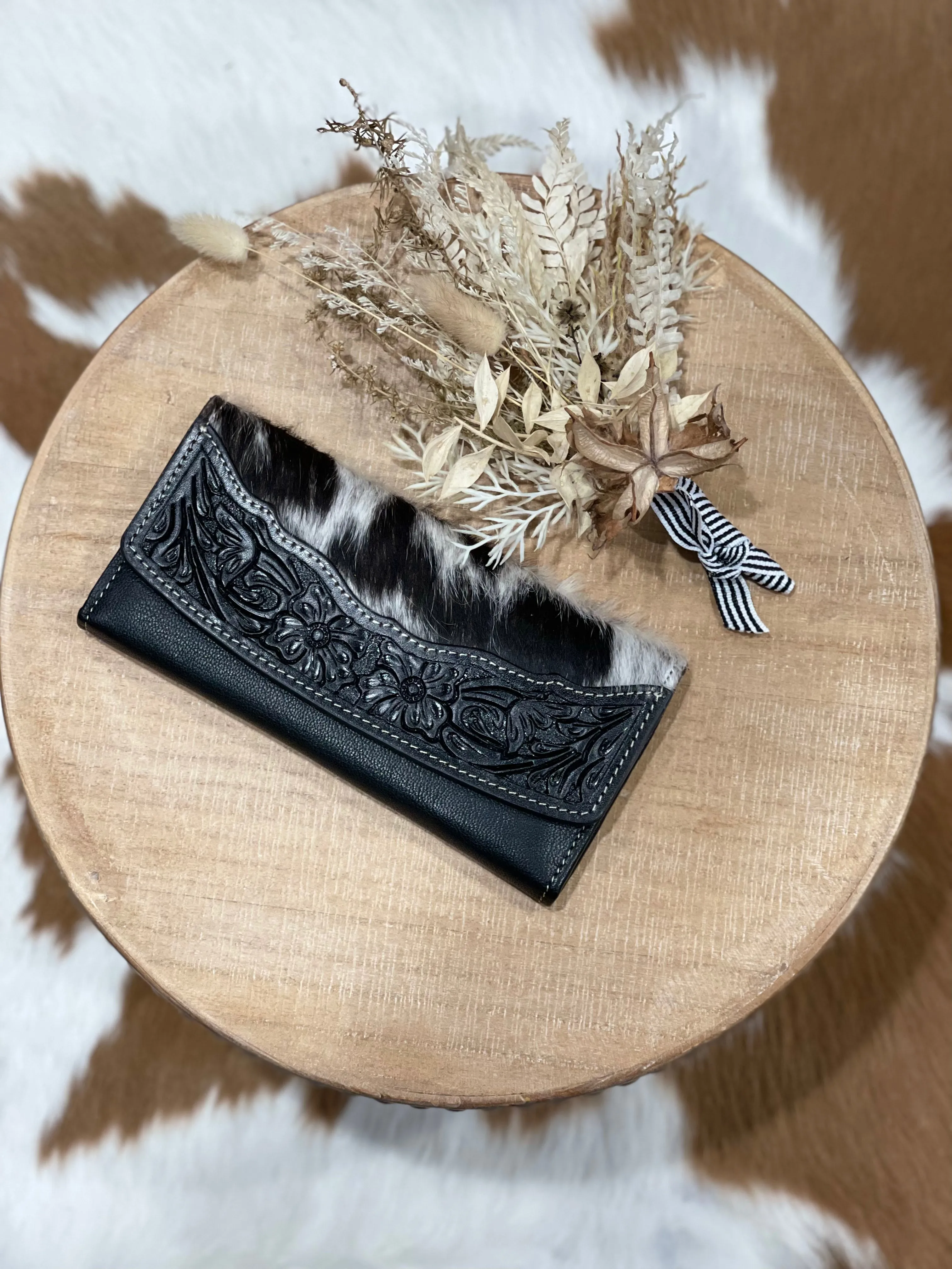 Stonehenge Leather & Cowhide Wallet
