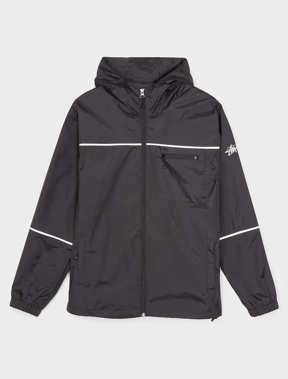 Stussy 3M Nylon Jacket Black
