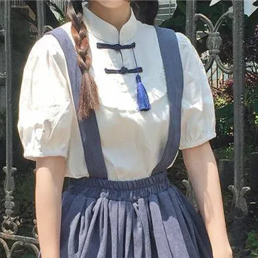Summer Dresses For Women Casual Fairy Indie Clothes Short Sleeve Dress