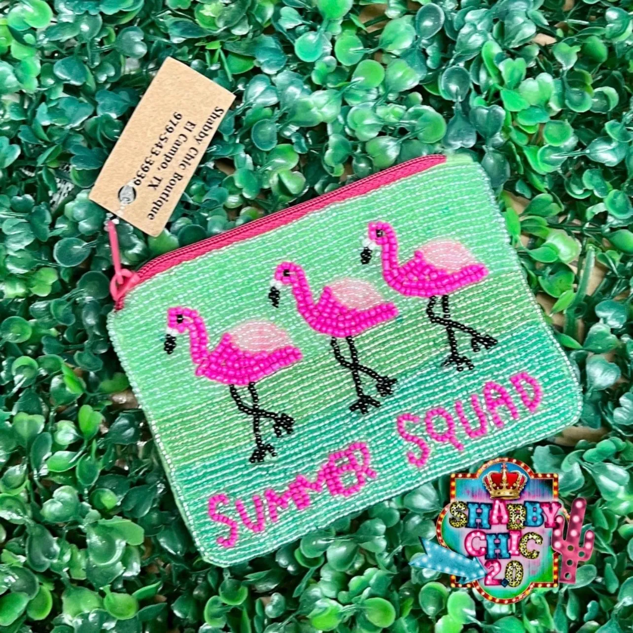 Summer Squad Beaded Bag