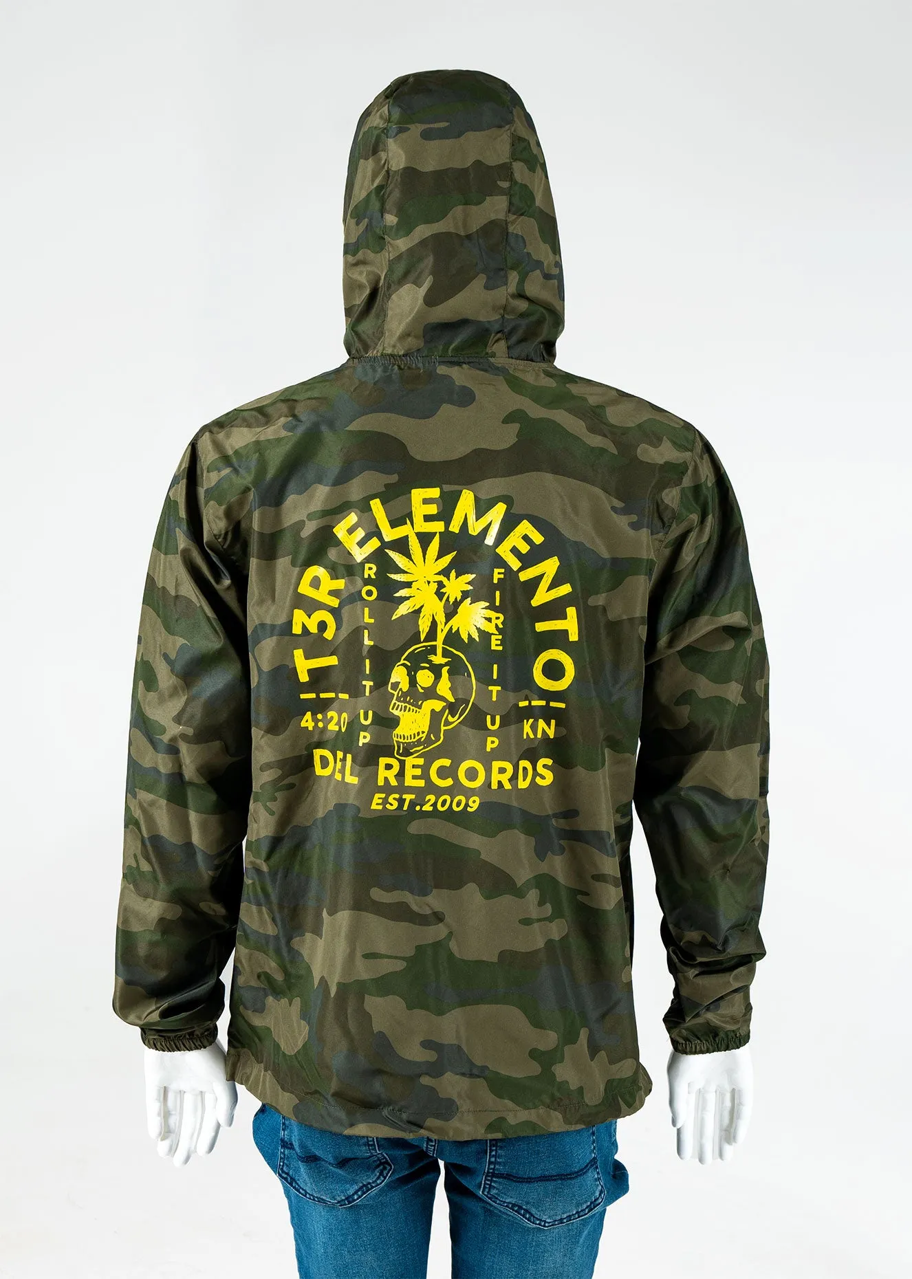 T3R Skull Windbreaker