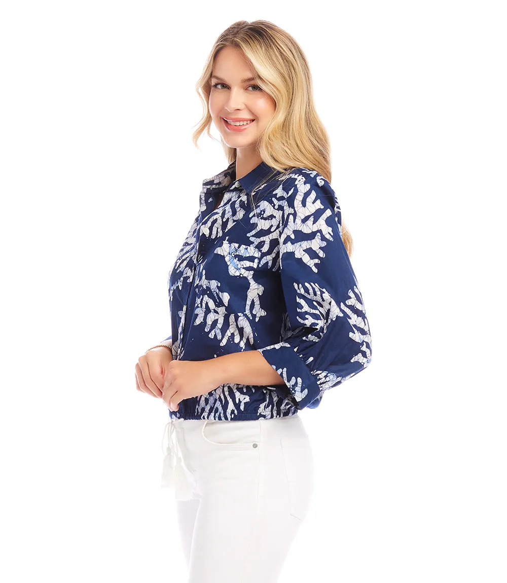 Tassel Tie Waist Top