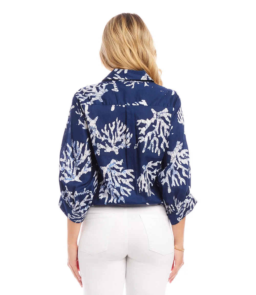 Tassel Tie Waist Top