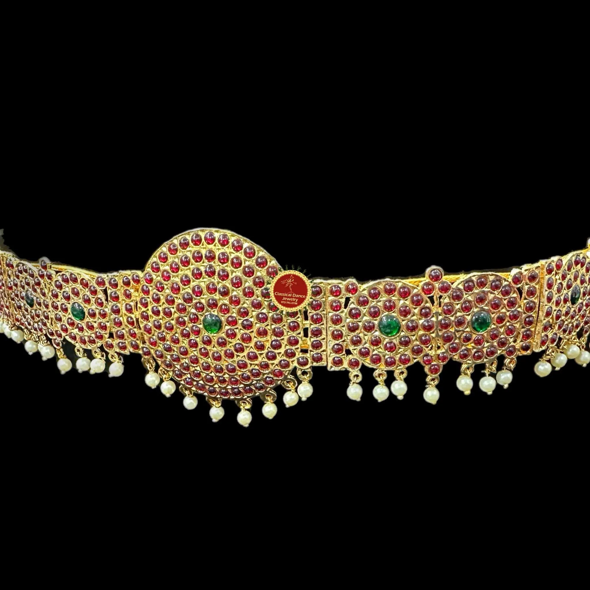 Temple Kemp Indian jewelry Oddiyanam Waist Belt Kamarbandh | Bharatnatyam, Kuchipudi, Weddings, Birthdays  |  Classical Dance Jewelry