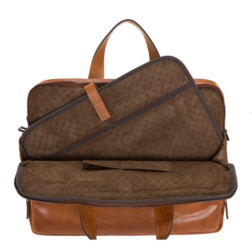 Thasos Leather Laptop Bag