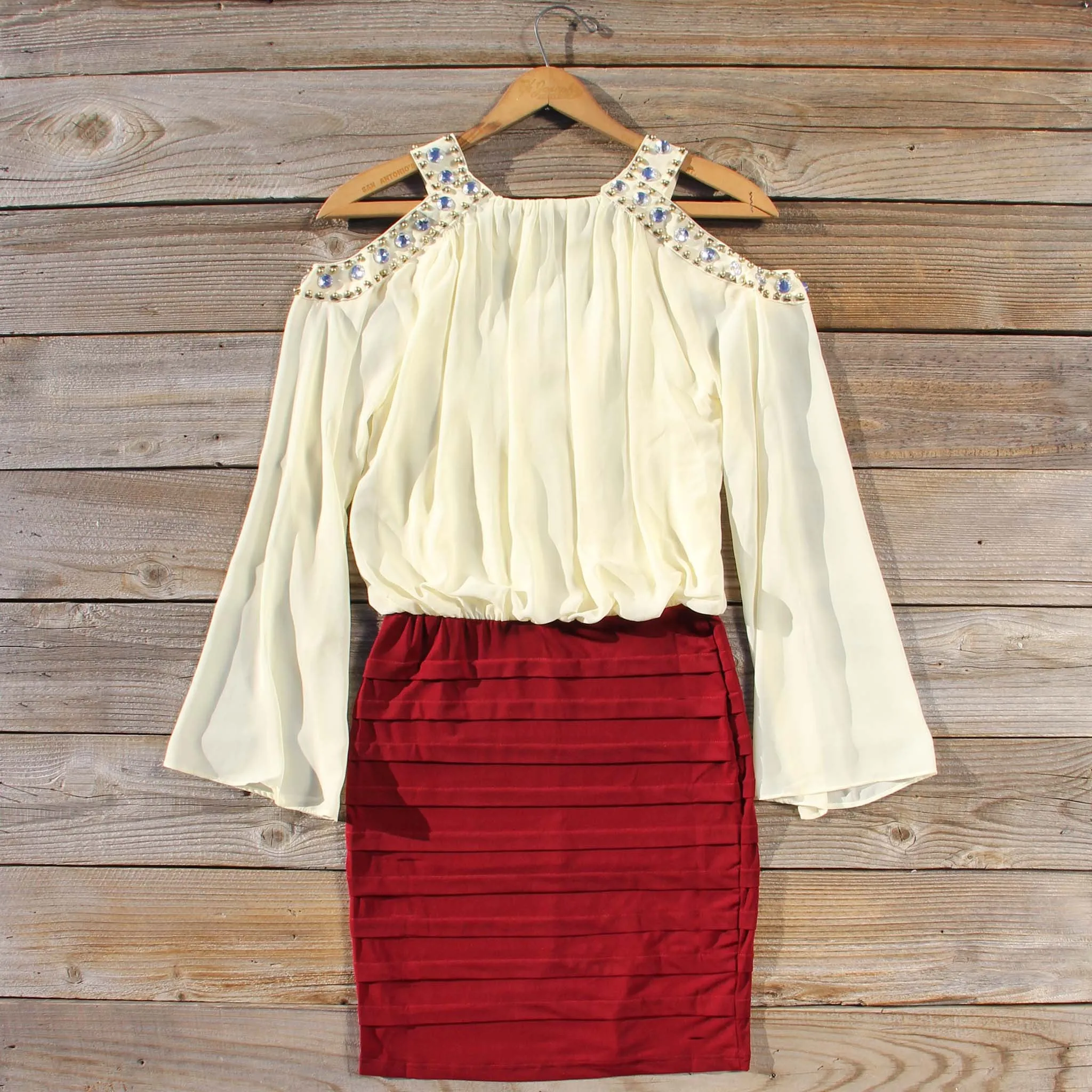 Tidings Jeweled Dress