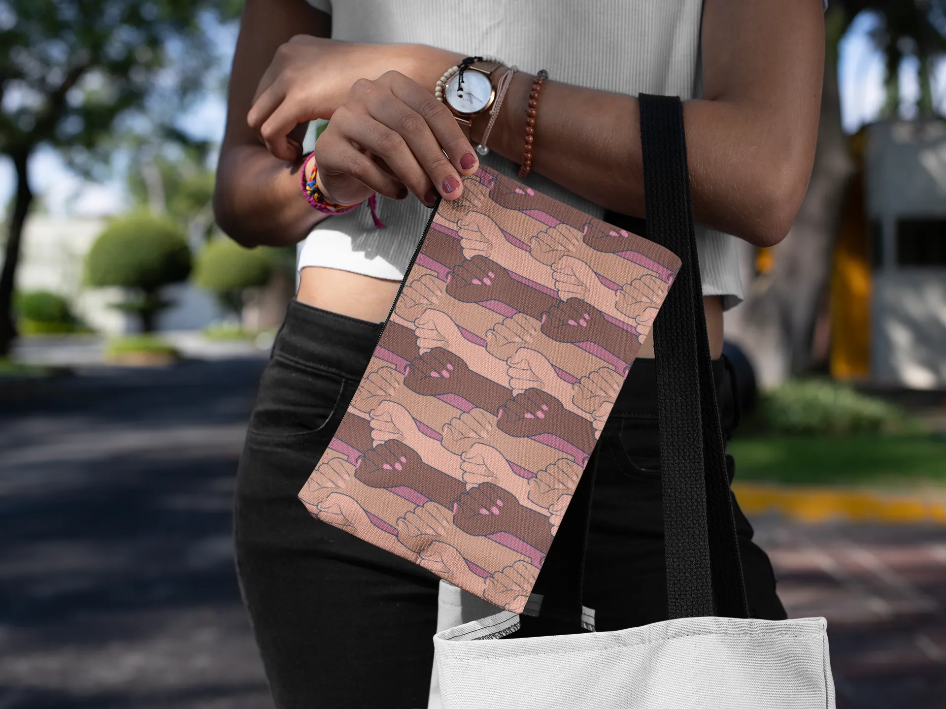 Together We Rise Accessory Pouches