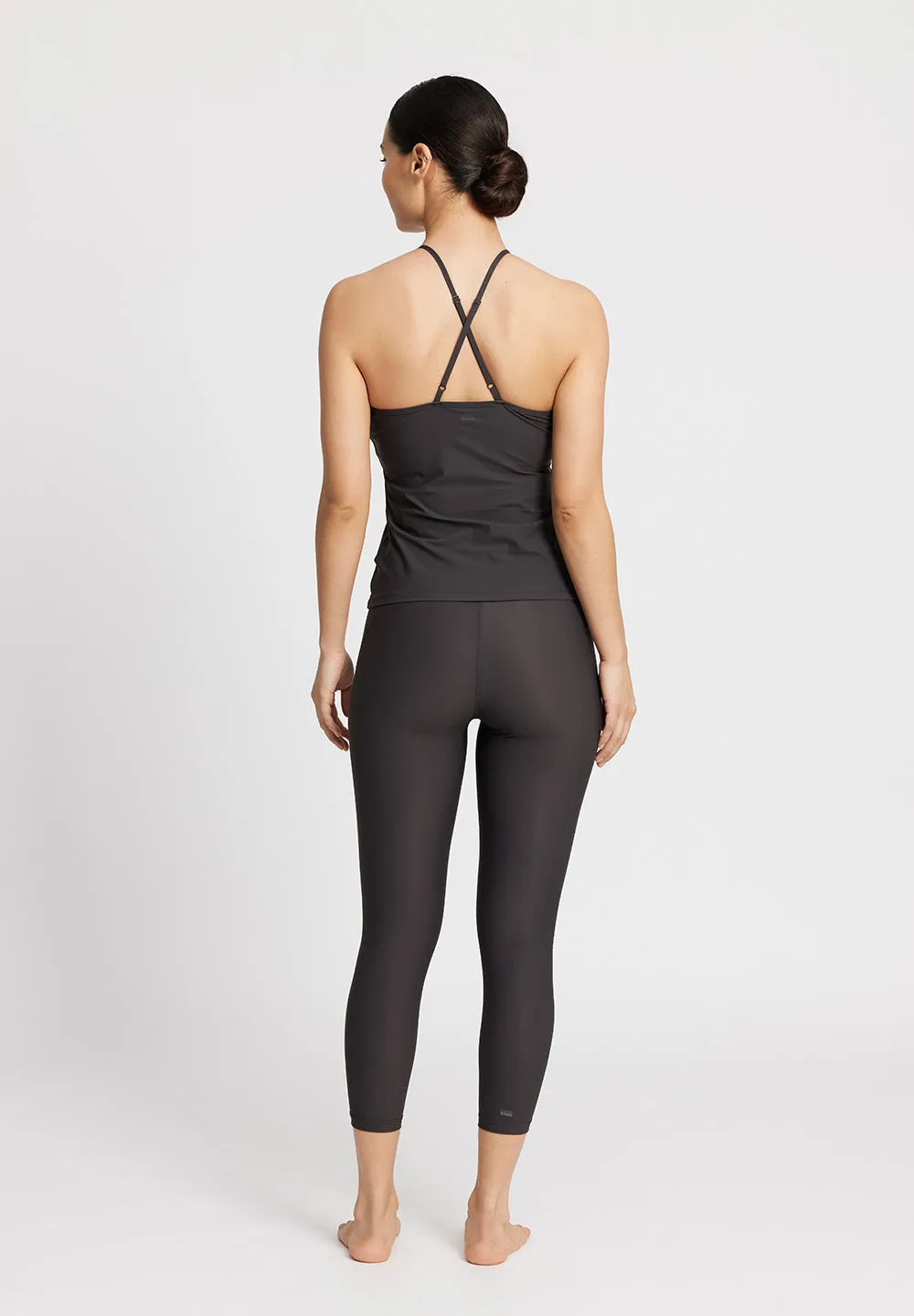 Top thin straps Arosa - almost black