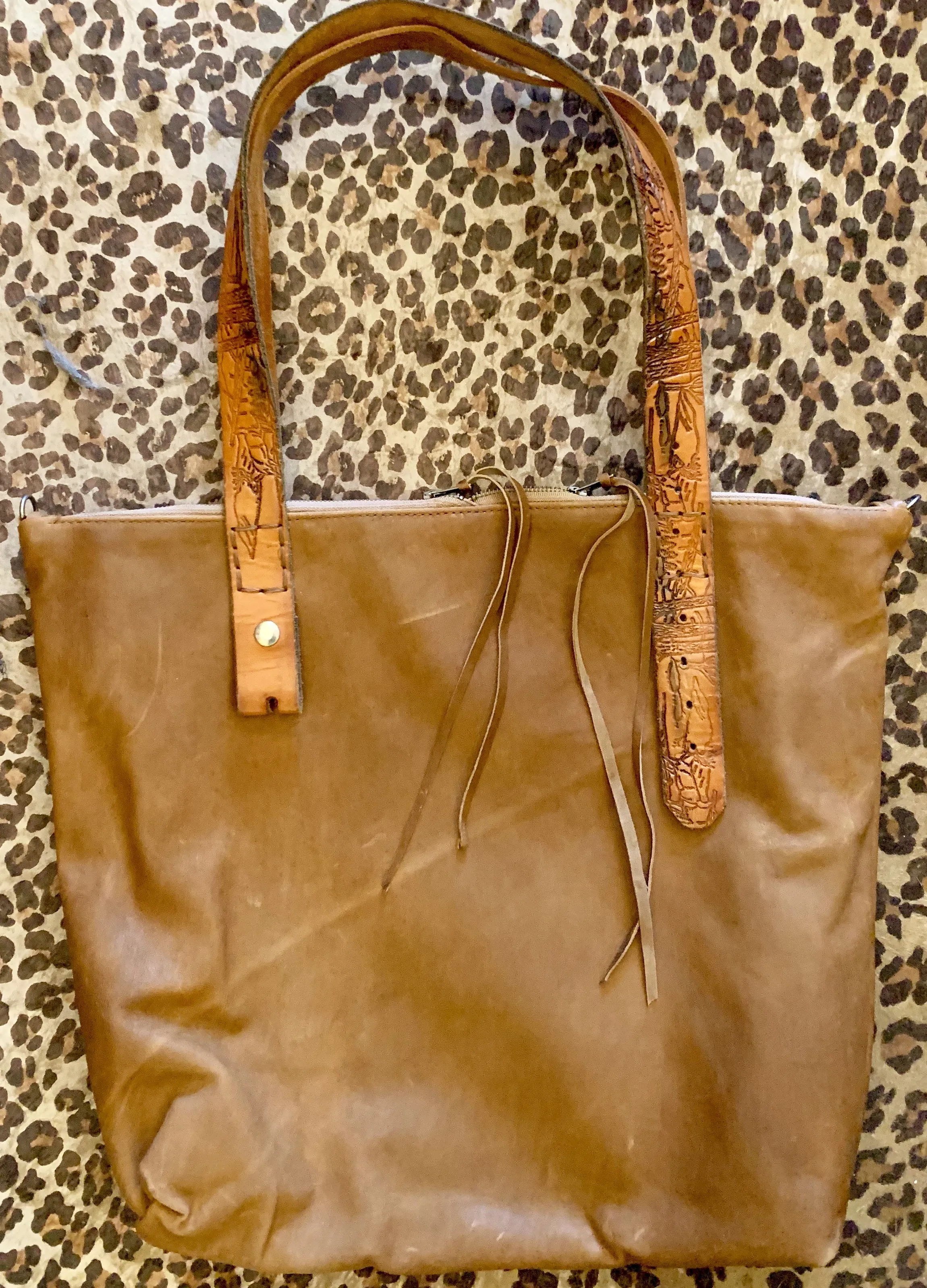Totem Salvaged Gold Eye Tote
