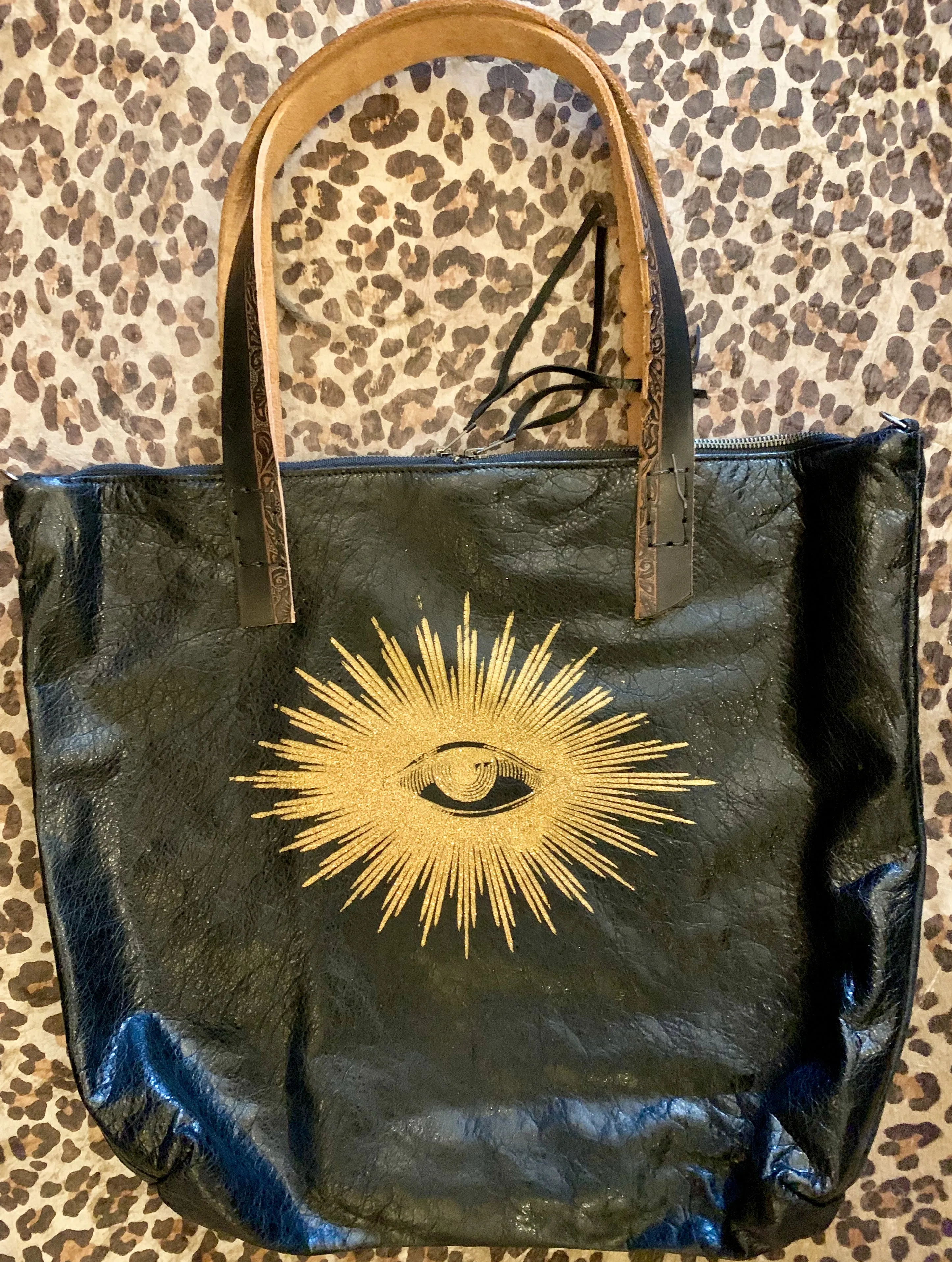 Totem Salvaged Gold Eye Tote