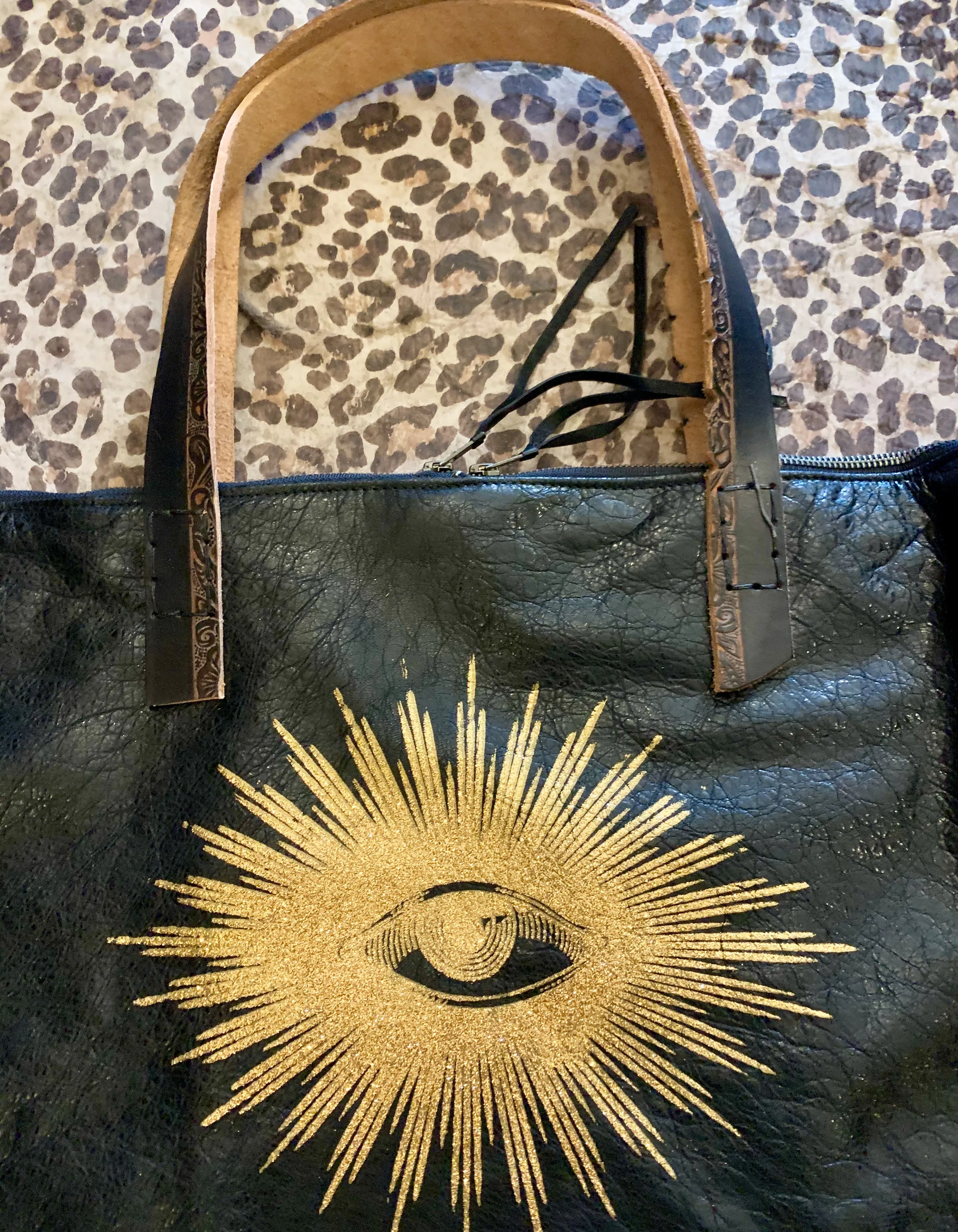Totem Salvaged Gold Eye Tote