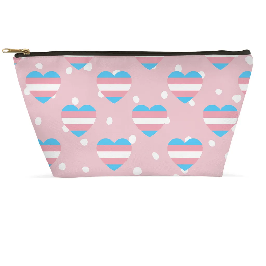 Transgender Pride Accessory Pouches