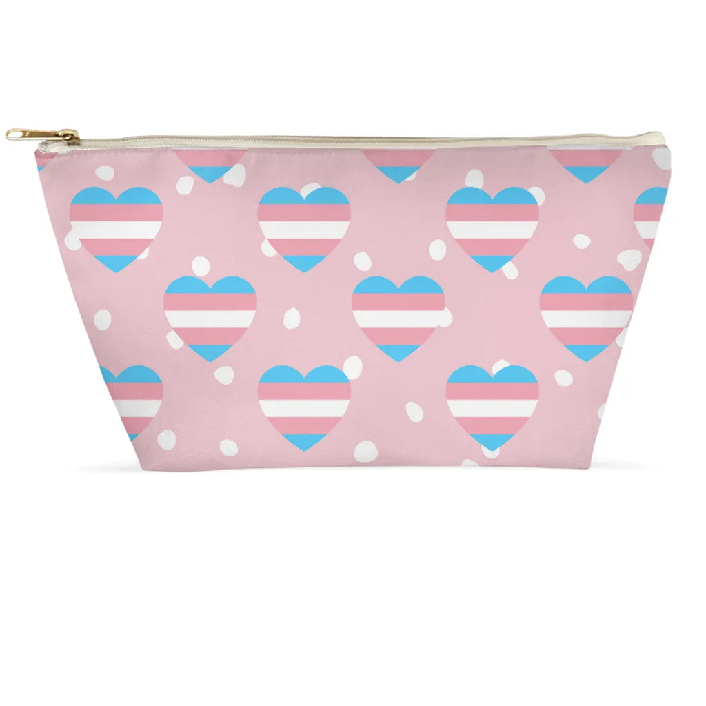 Transgender Pride Accessory Pouches