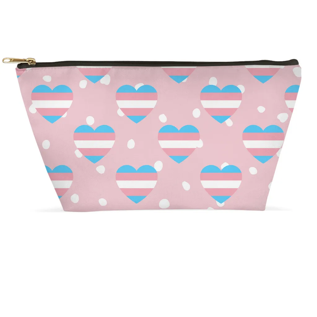 Transgender Pride Accessory Pouches
