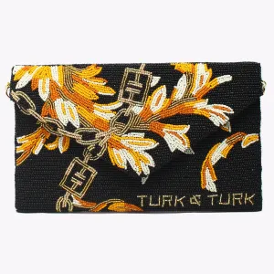TT-ELEGANT BAROQUE Hand Beaded Clutch