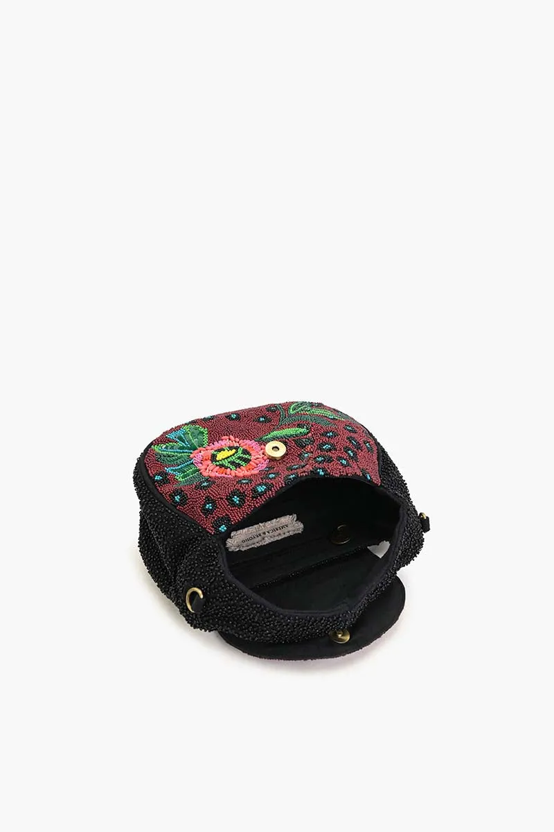 Twilight Vine Beaded Satchel