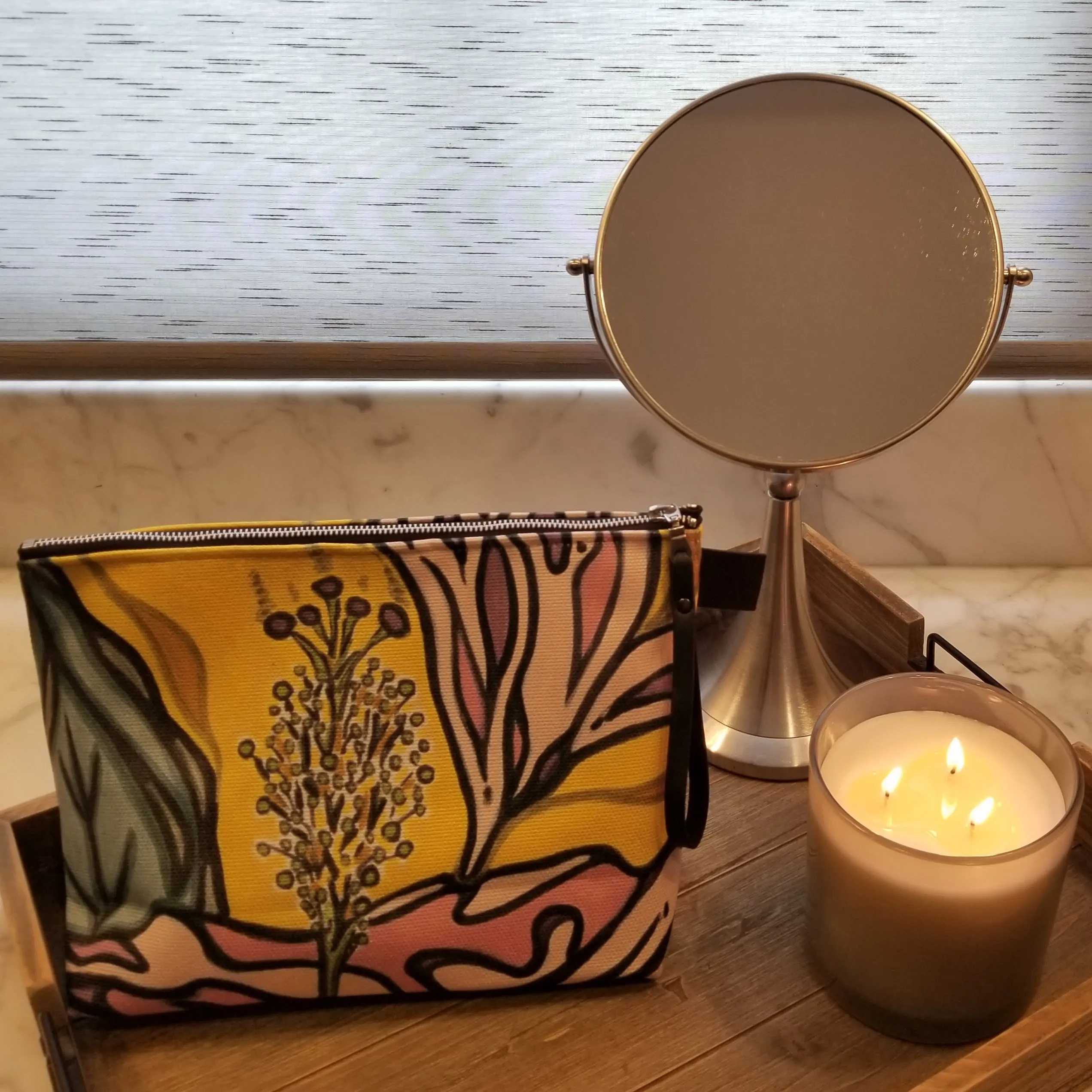 Twirly Girl Makeup Bag