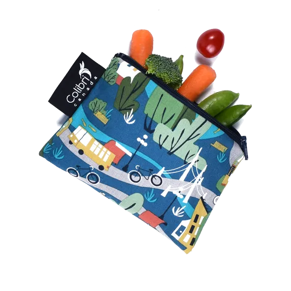 Urban Cycle - Reusable Snack Bag - Small