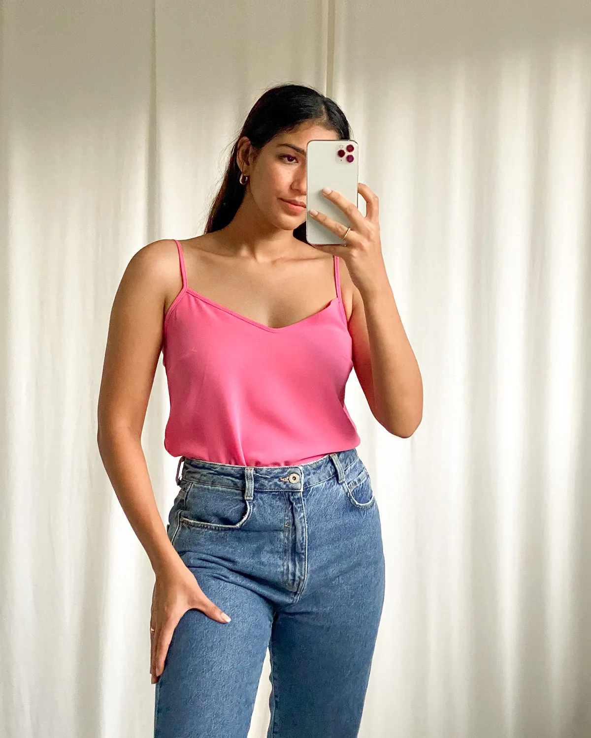 V Neck Cami Top