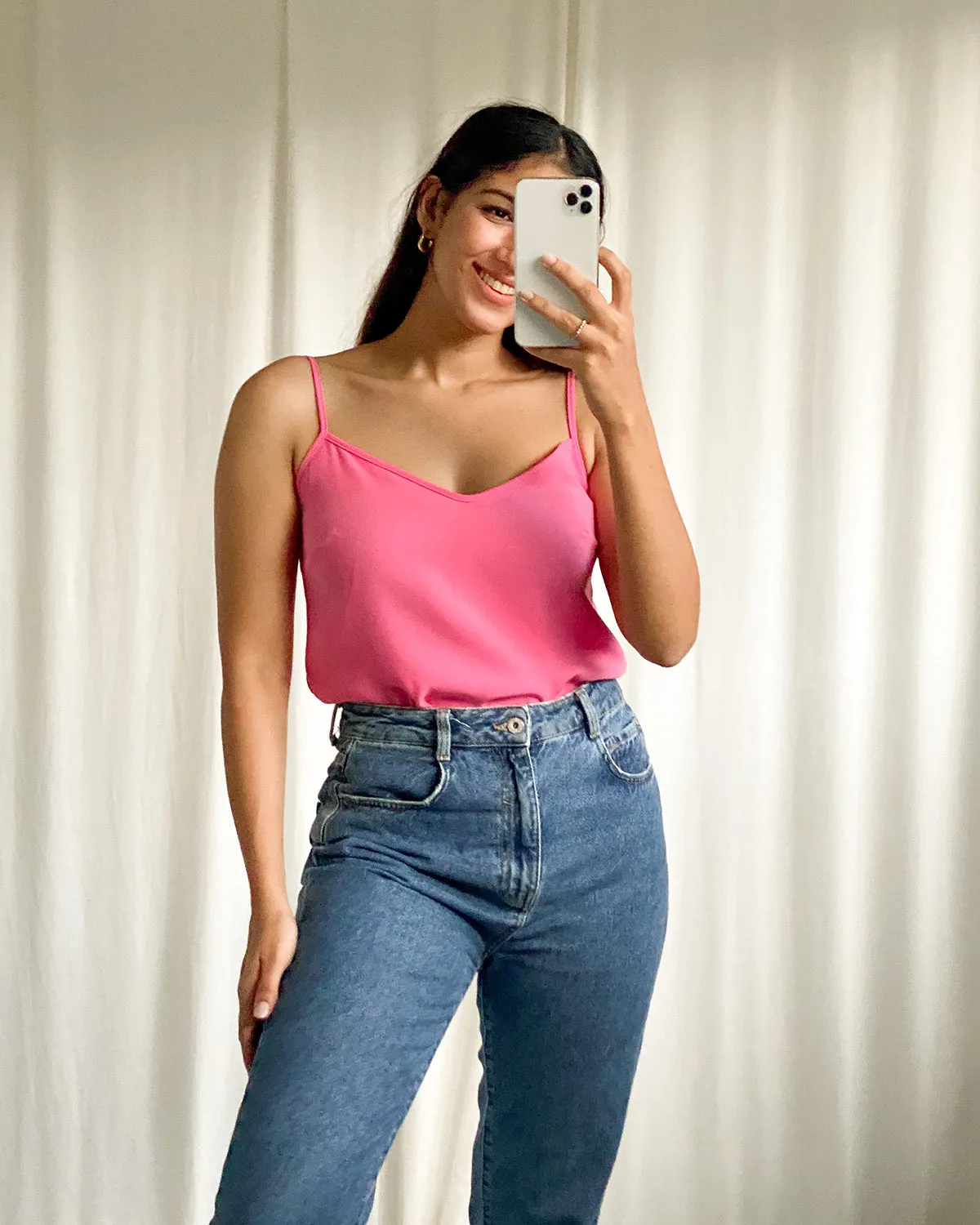V Neck Cami Top