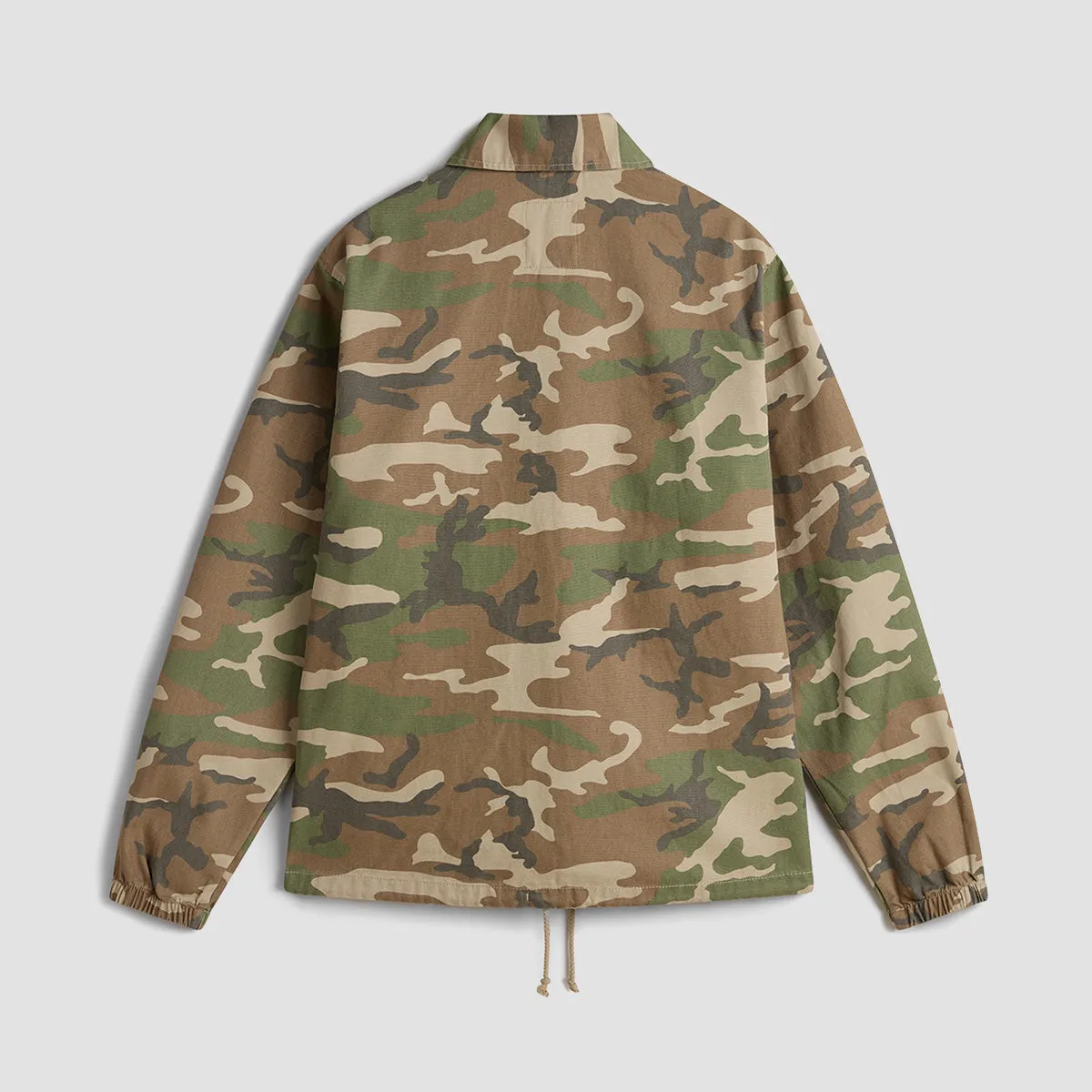 Vans Torrey Canvas Coach Jacket Vintage Camo
