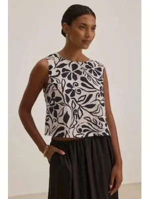 Velvet - Naeem Tank Top in Madrid
