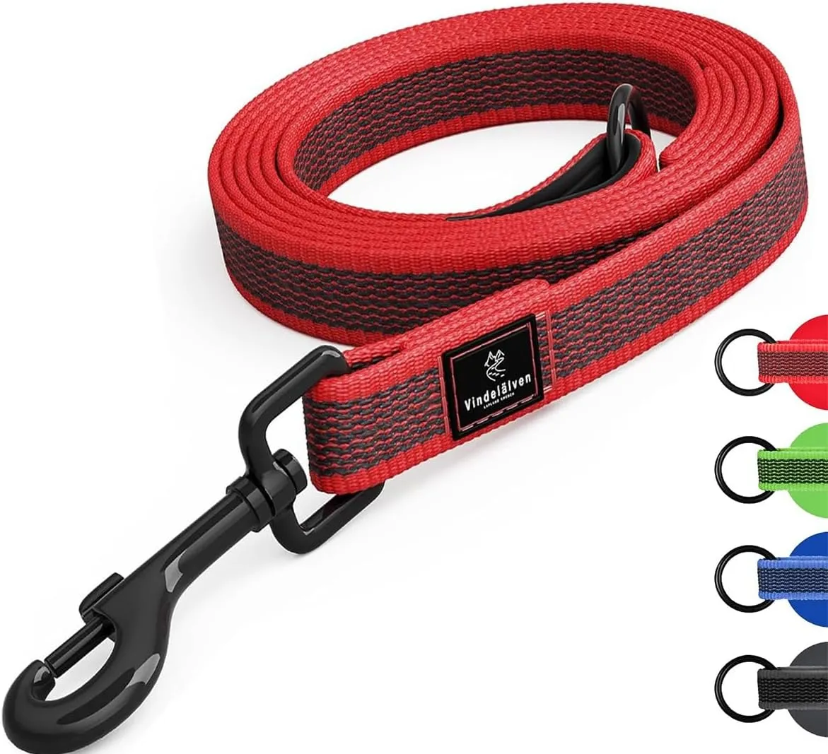 Vindelälven Dog Leash Nylon Rubber Webbing Dog Leash