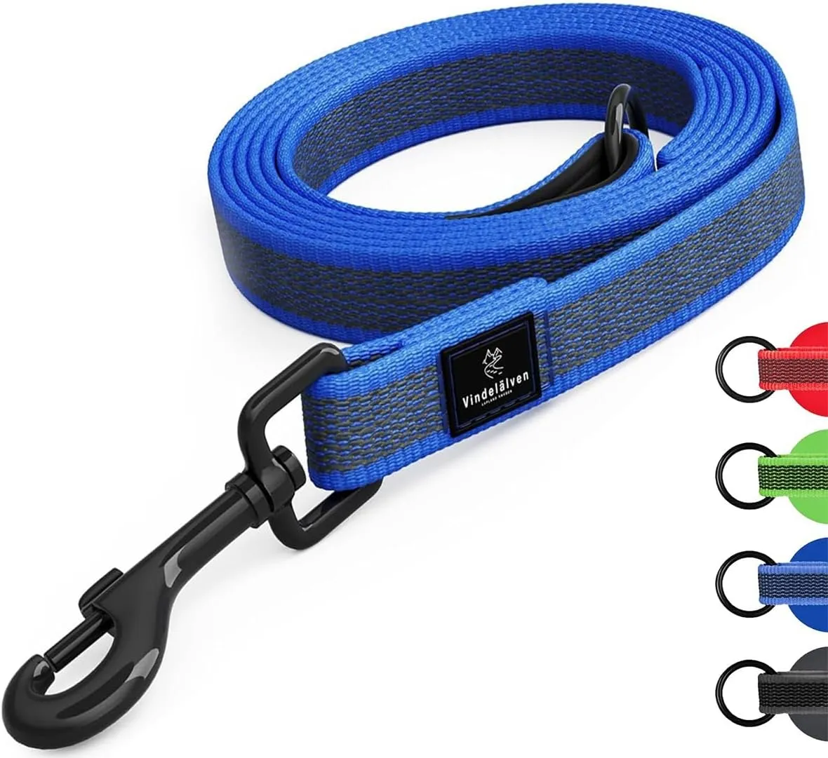 Vindelälven Dog Leash Nylon Rubber Webbing Dog Leash