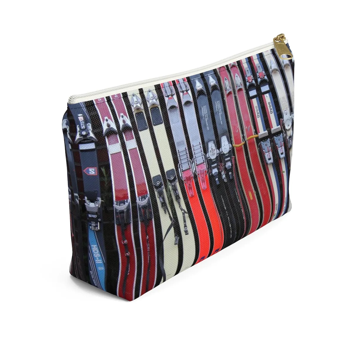 Vintage Skis - Accessory Pouch w T-bottom