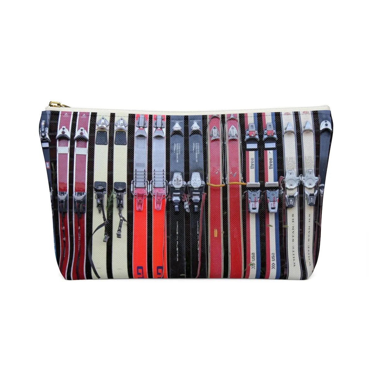 Vintage Skis - Accessory Pouch w T-bottom