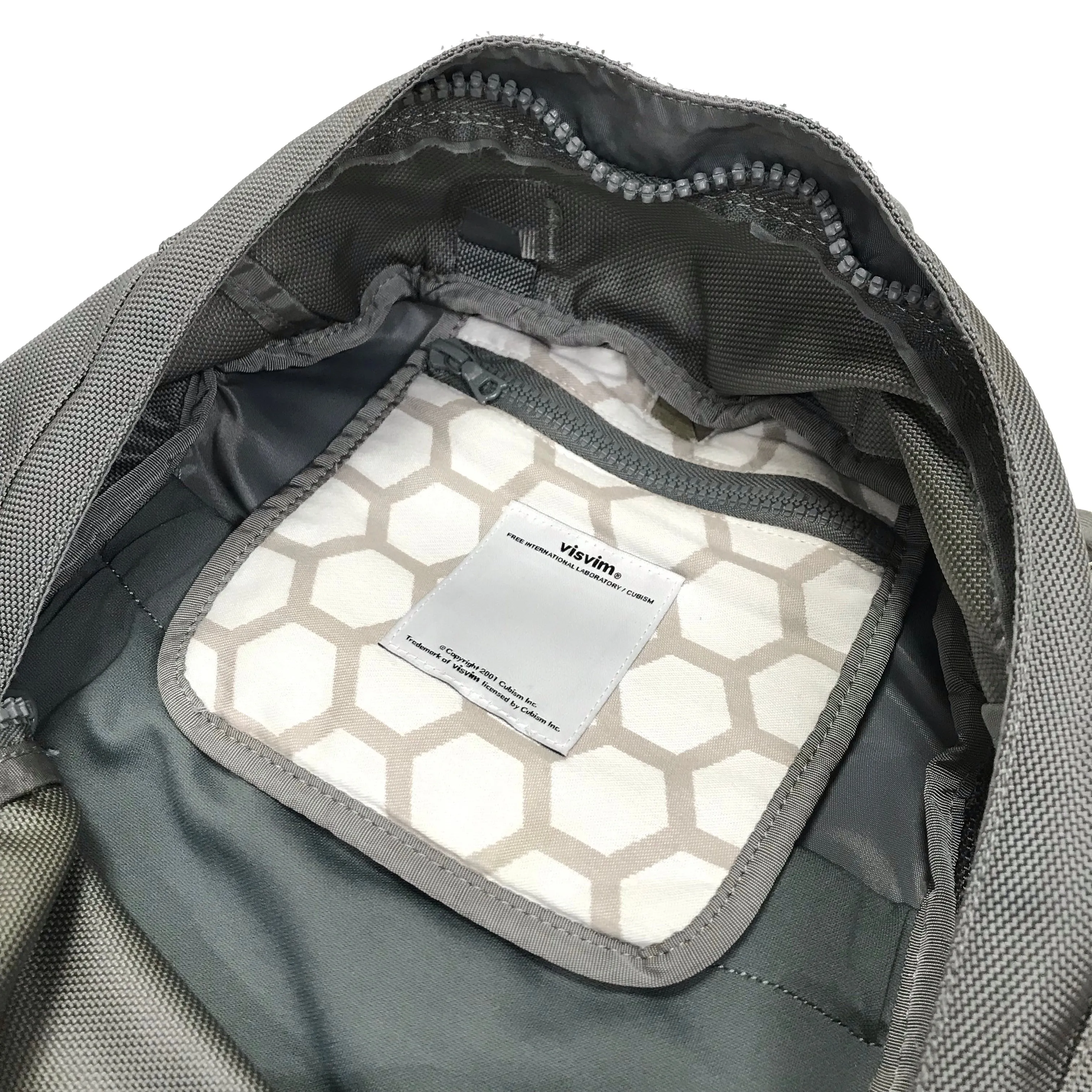 Visvim 22L Cordura Ballistic Nylon Backpack Grey