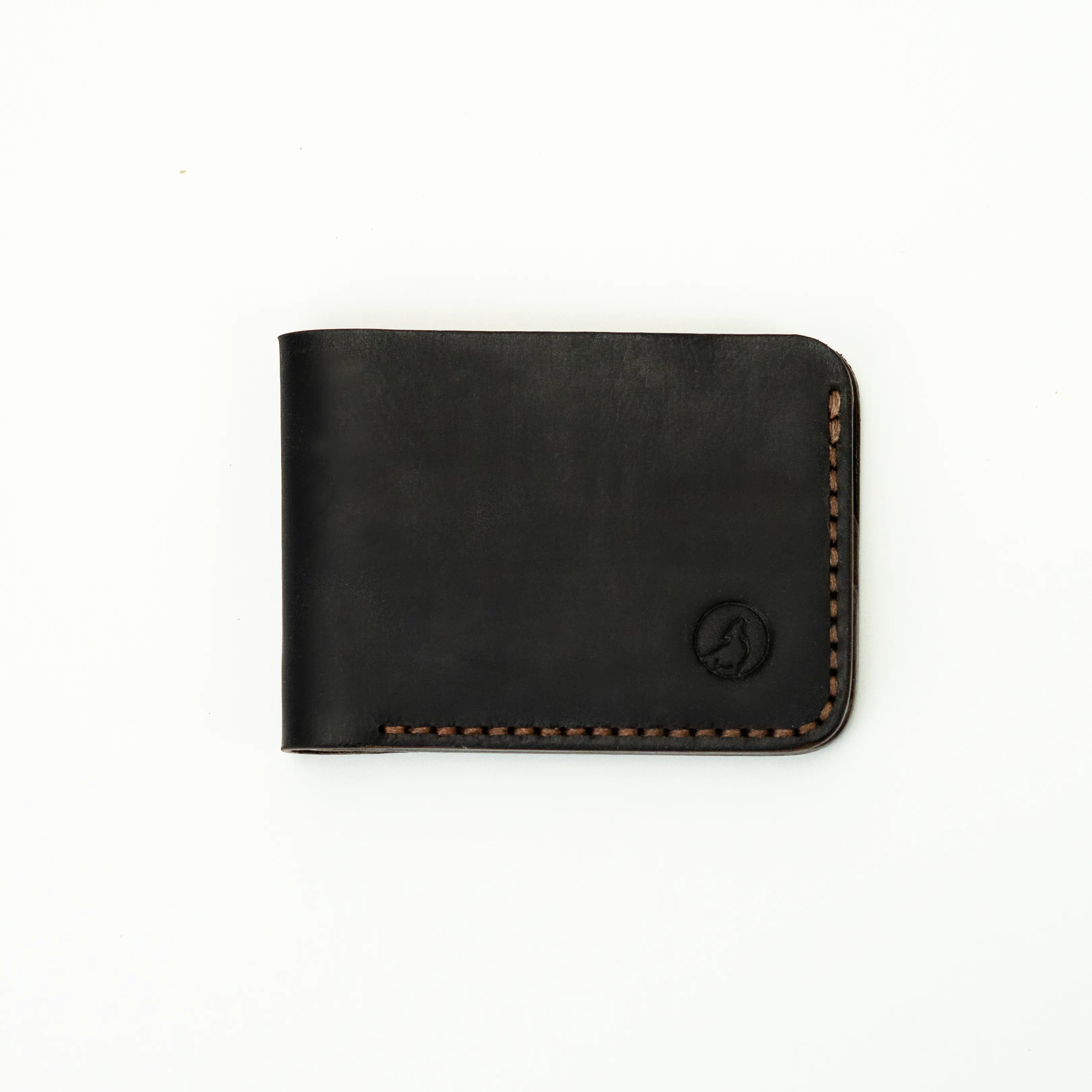 Wolf - The Vortex A Leather Bifold Wallet