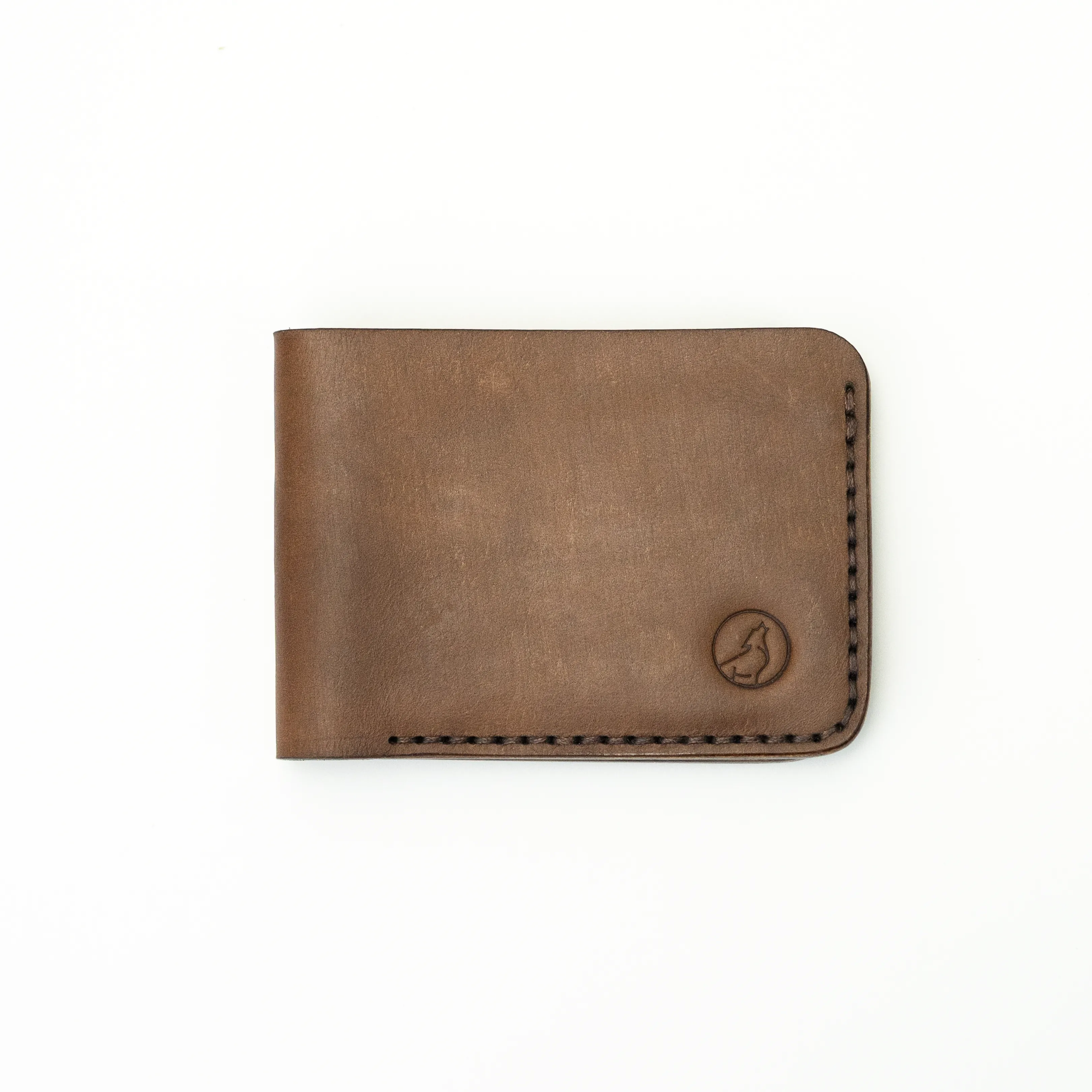 Wolf - The Vortex A Leather Bifold Wallet