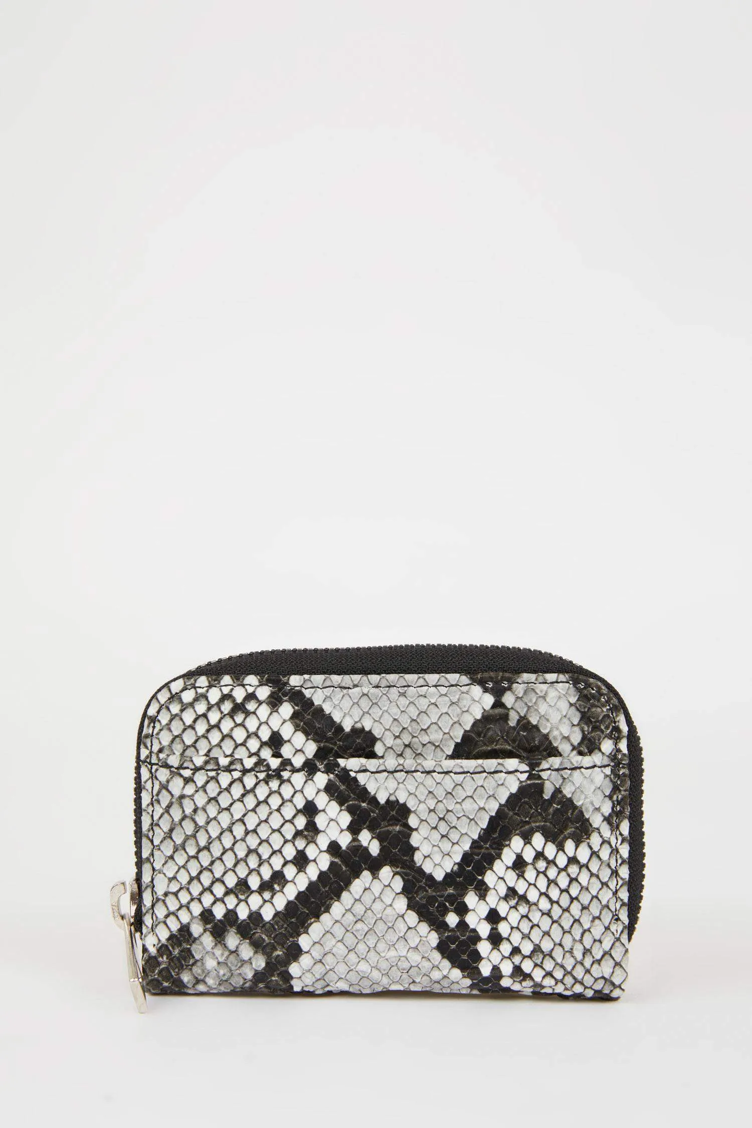Women's Snake Pattern Zippered Coin Wallet