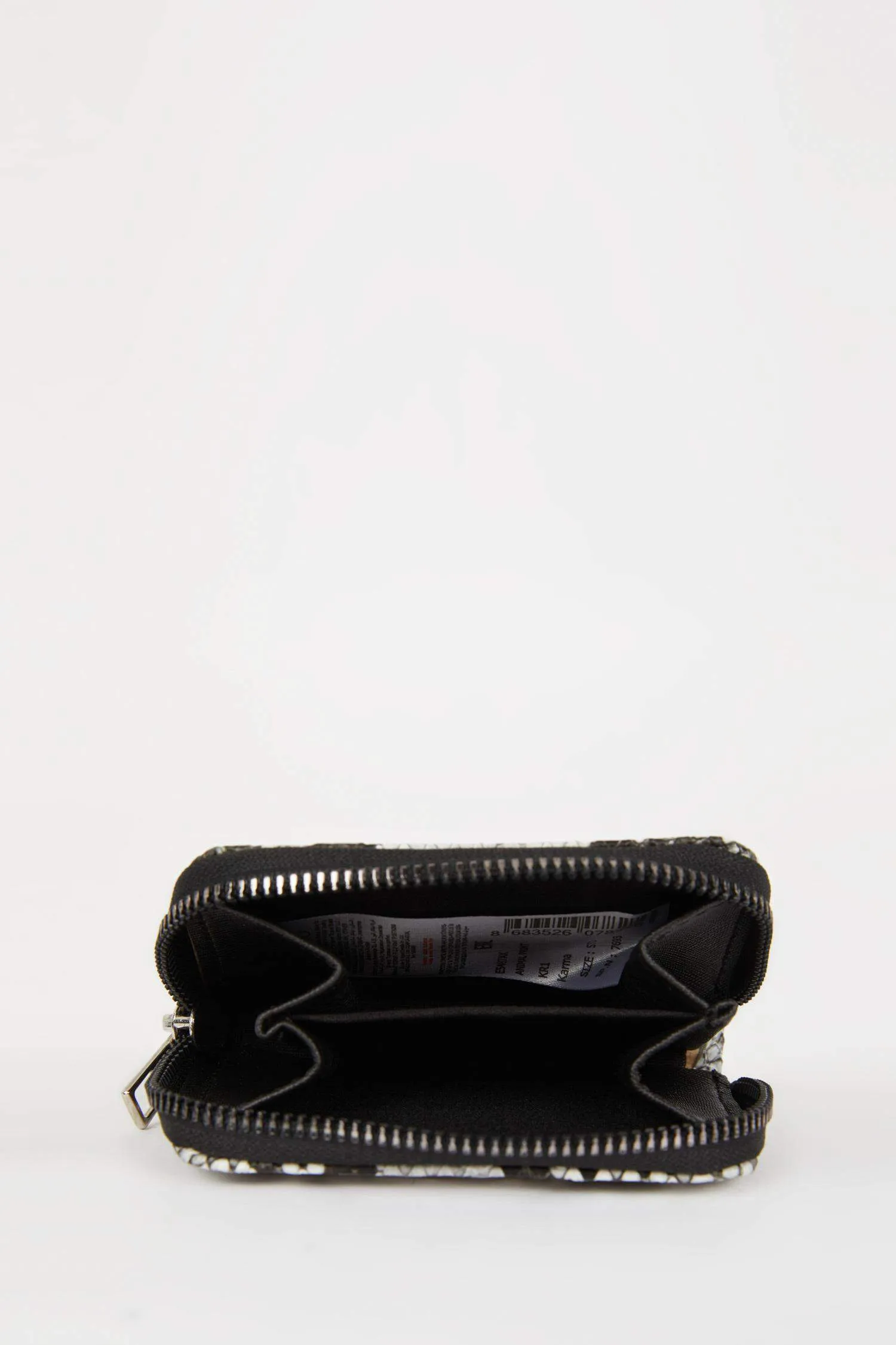 Women's Snake Pattern Zippered Coin Wallet