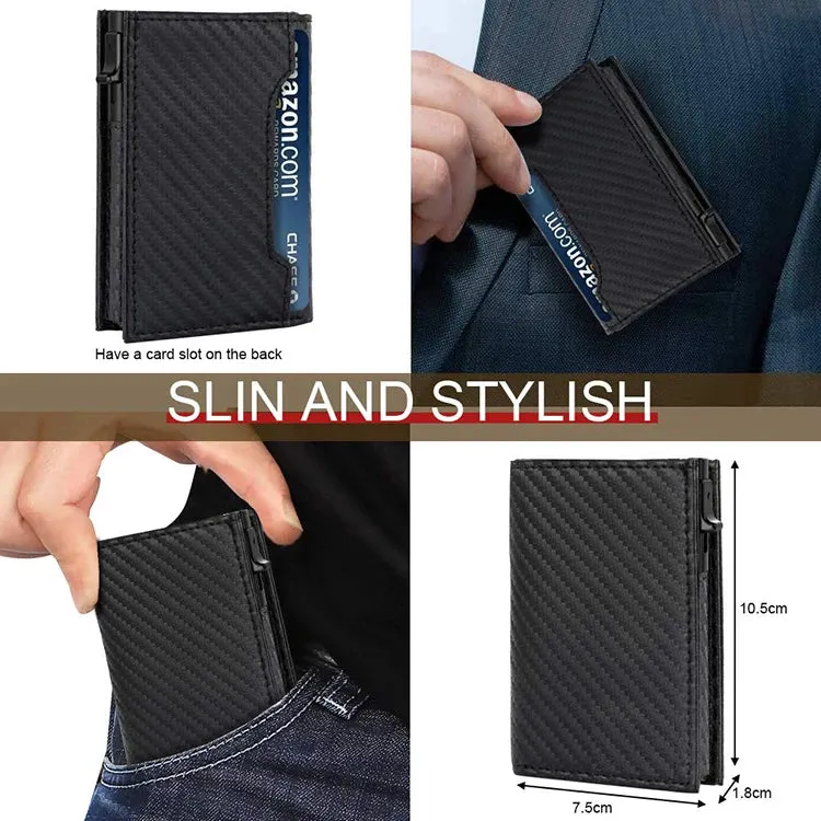 YATBEST Pop-Up Smart Wallet with RFID Blocking